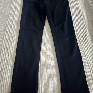Paige Skyline Skinny Jeans Size 32 Black Stretch Mid Rise